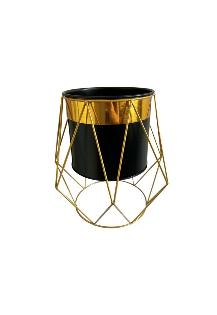 Macetero Decorativo Moderno - Estilo Pedestal Geométrico-0