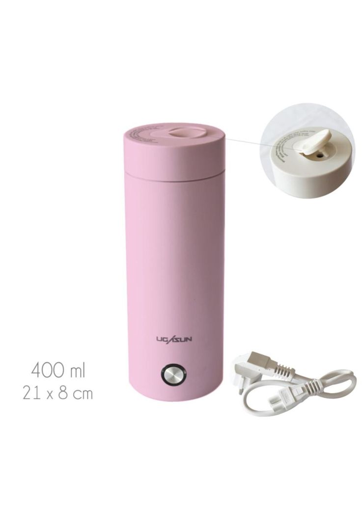 Termo Hervidor Portatil Rosado-0