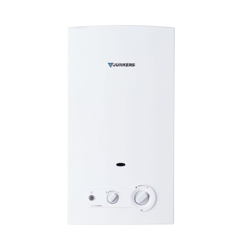 Calefon ionizado 14 litros gas licuado miniMAXX Blanco