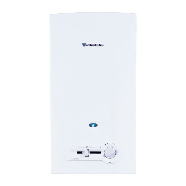 Calefon chispero 11 litros gas natural miniMAXX Blanco