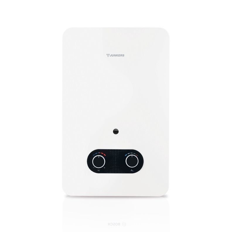 Calefon ionizado 7 litros gas natural HydroBase 1500 Blanco