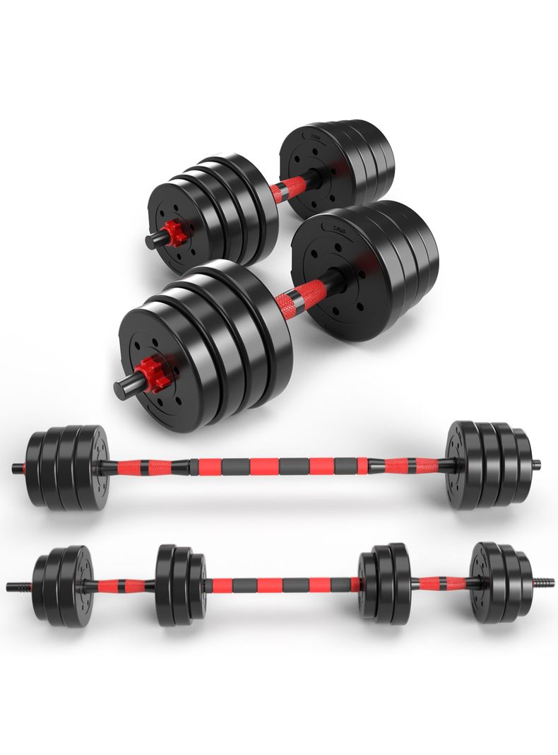 Set Mancuernas Fitmax 30 Kg PVC-0