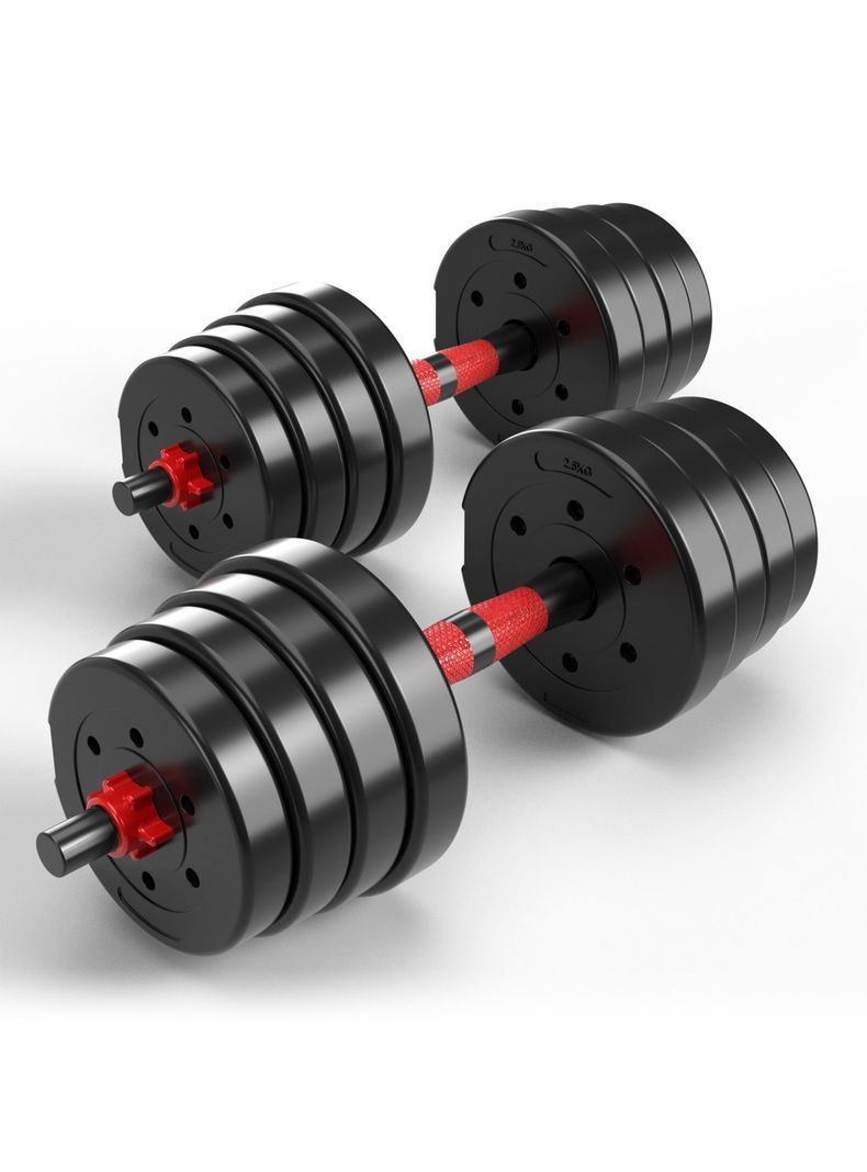 Set Mancuernas Fitmax 30 Kg PVC-1