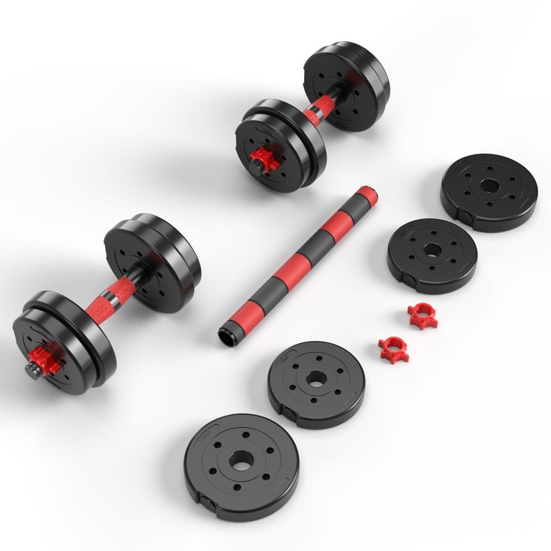 Set Mancuernas Fitmax 10 Kg PVC-3