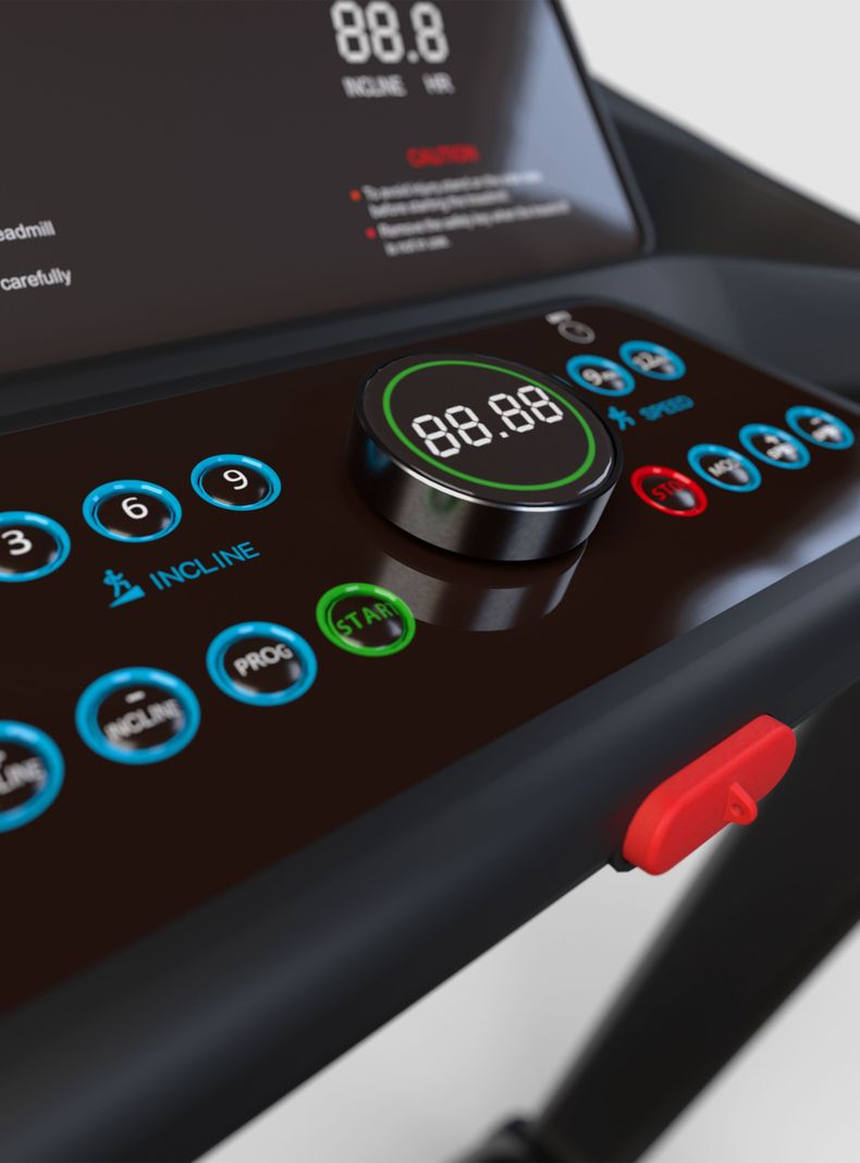 Trotadora Ten Series Black A9 18km/h-2