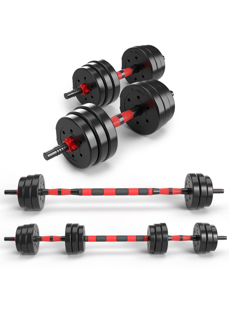 Set Mancuernas Fitmax 20 Kg PVC-0