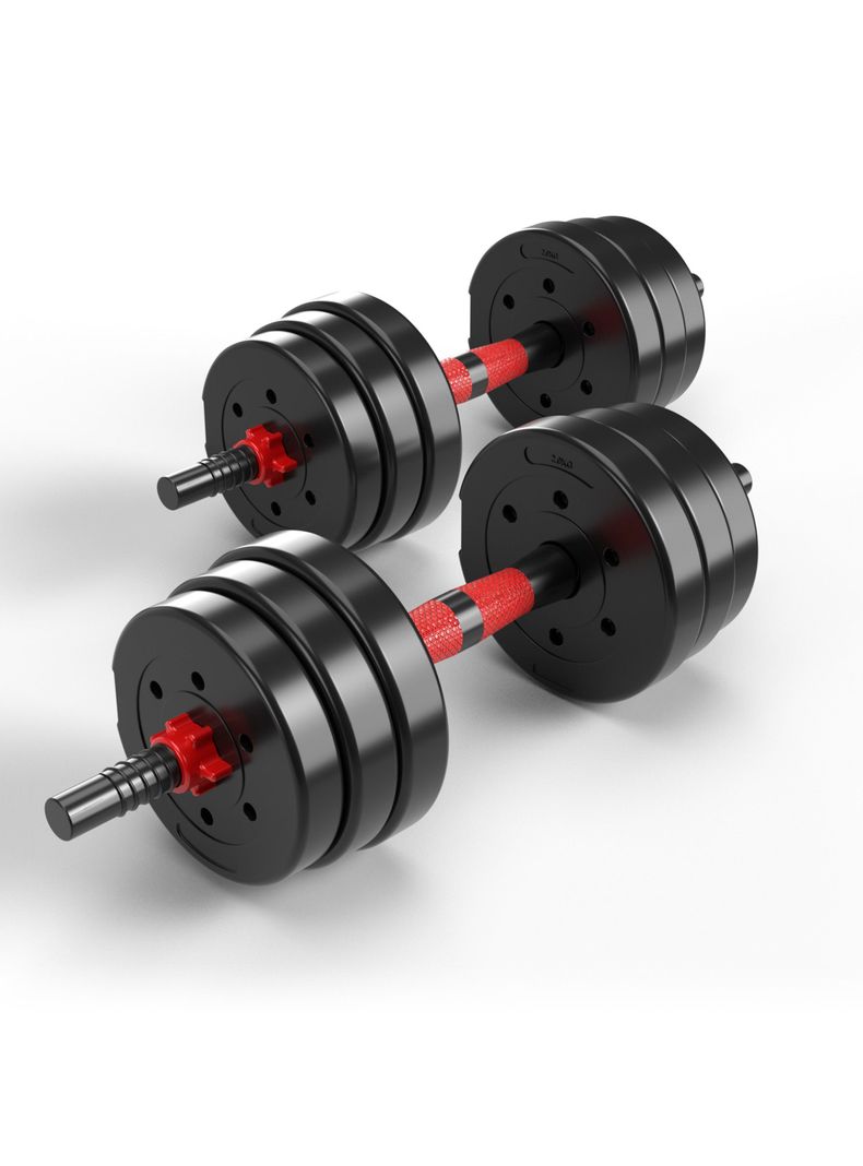 Set Mancuernas Fitmax 20 Kg PVC-1