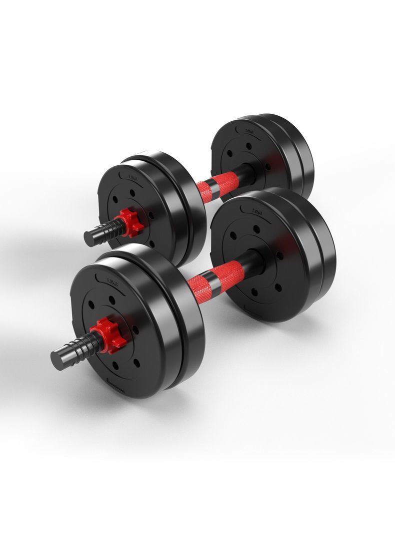 Set Mancuernas Fitmax 15 Kg PVC-1