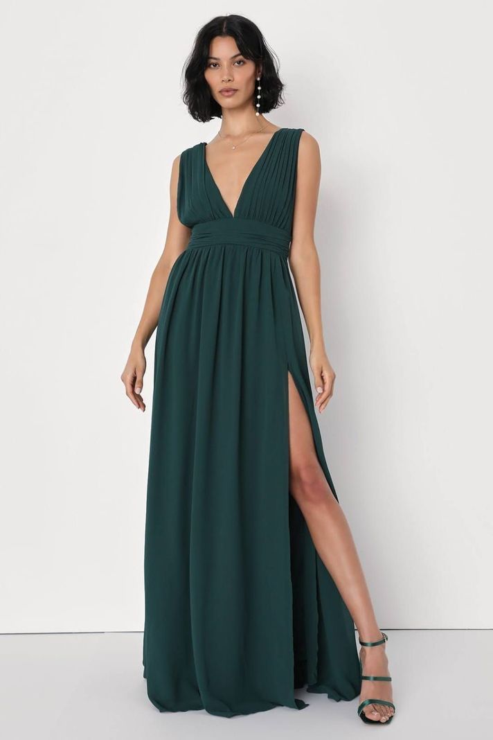 Vestido De Fiesta Mujer  Maxi -0