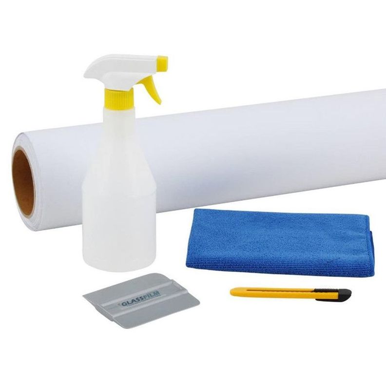 Film Empavonado Decorativo Frost Crystal 5 Mts + Kit De Instalación-2