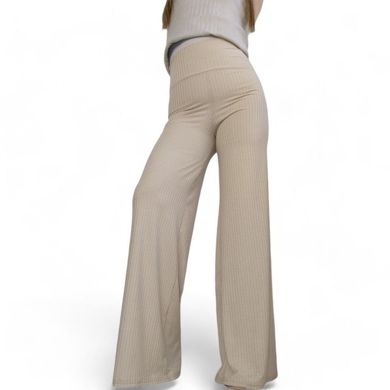  Palazzo flared Canuton beige-5