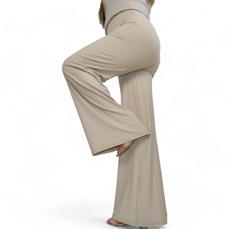 Palazzo flared Canuton beige-6