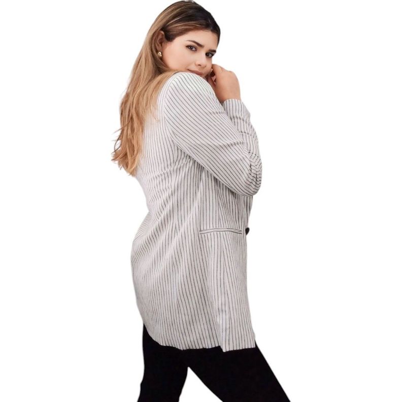 BLAZER MUJER SEMI FORMAL BLANCO-3
