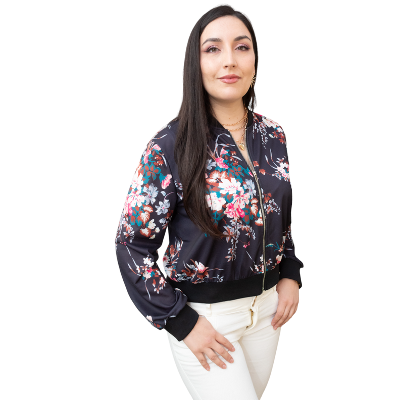 CHAQUETA BOMBER BAMBI FLORAL-1