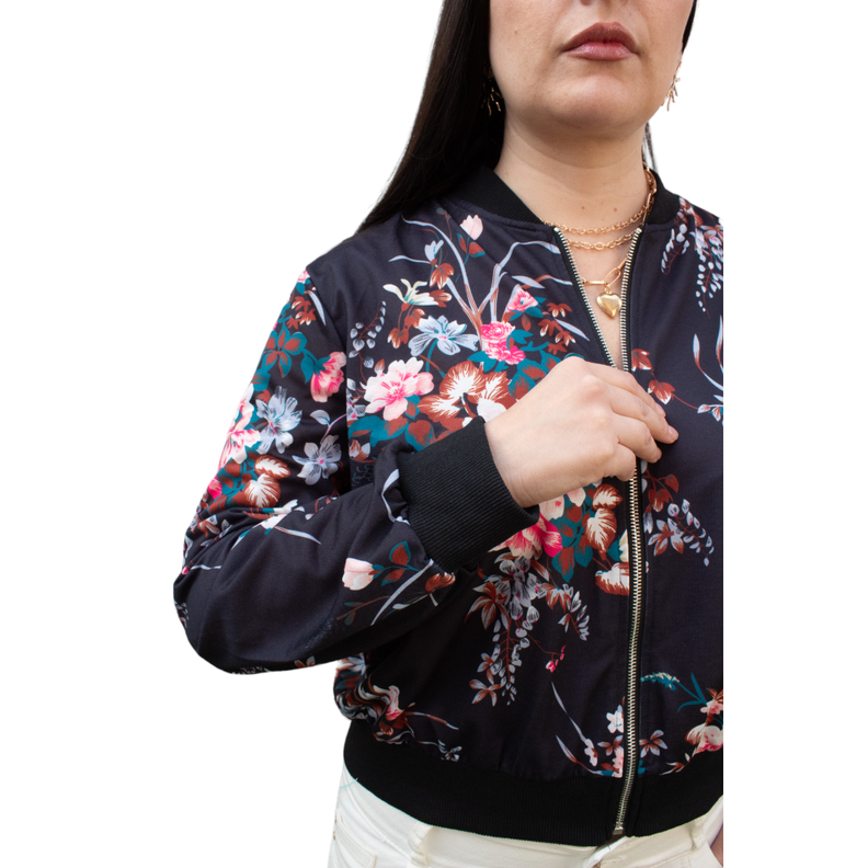 CHAQUETA BOMBER BAMBI FLORAL-3