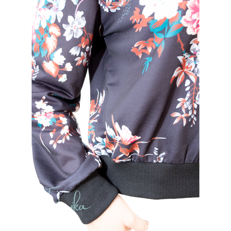 CHAQUETA BOMBER BAMBI FLORAL-4