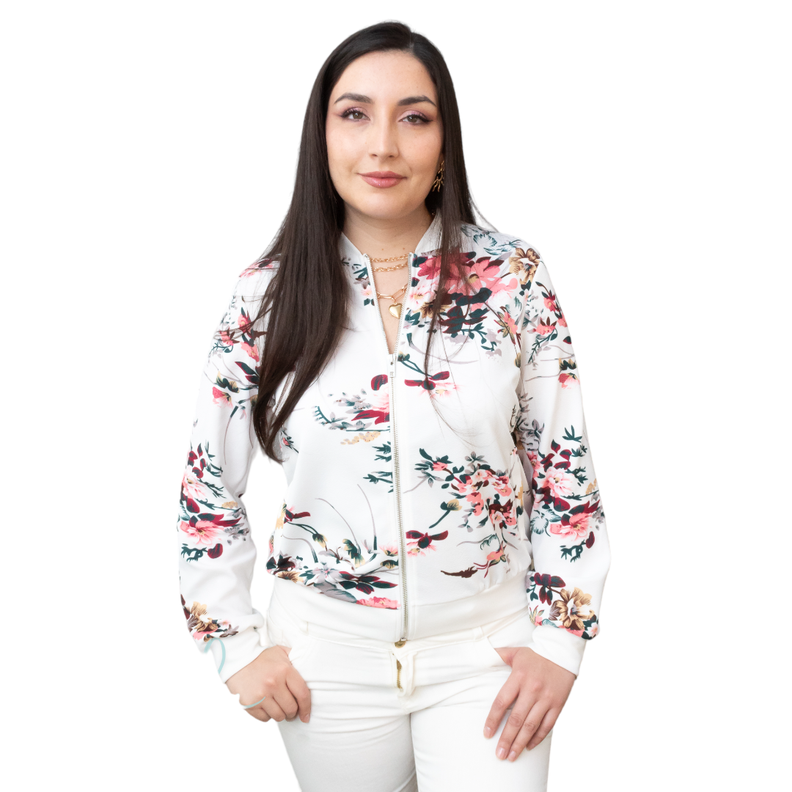 CHAQUETA BOMBER JULIETA FLORAL-0