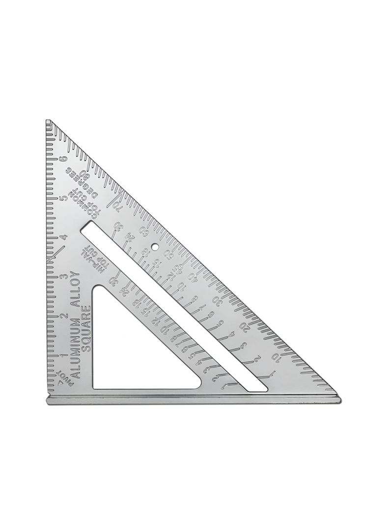 Escuadra Rapida De 7 Pulgadas De Aluminio Macizo-0