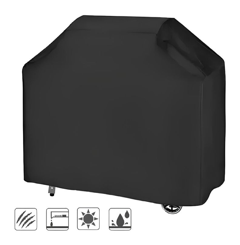 Cubierta Parrilla Asador Protector Funda Barbacoa -0