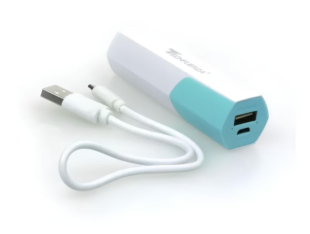 Cargador Batería Portátil Techfuerza 3300 Mah-1