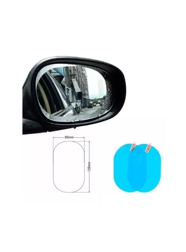 Lamina Anti-lluvia Para Espejo Retrovisor Y Laterales-3