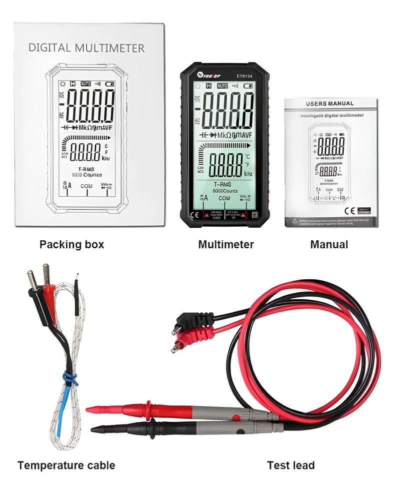 Tester Multitester Multimetro Digital Lcd-1