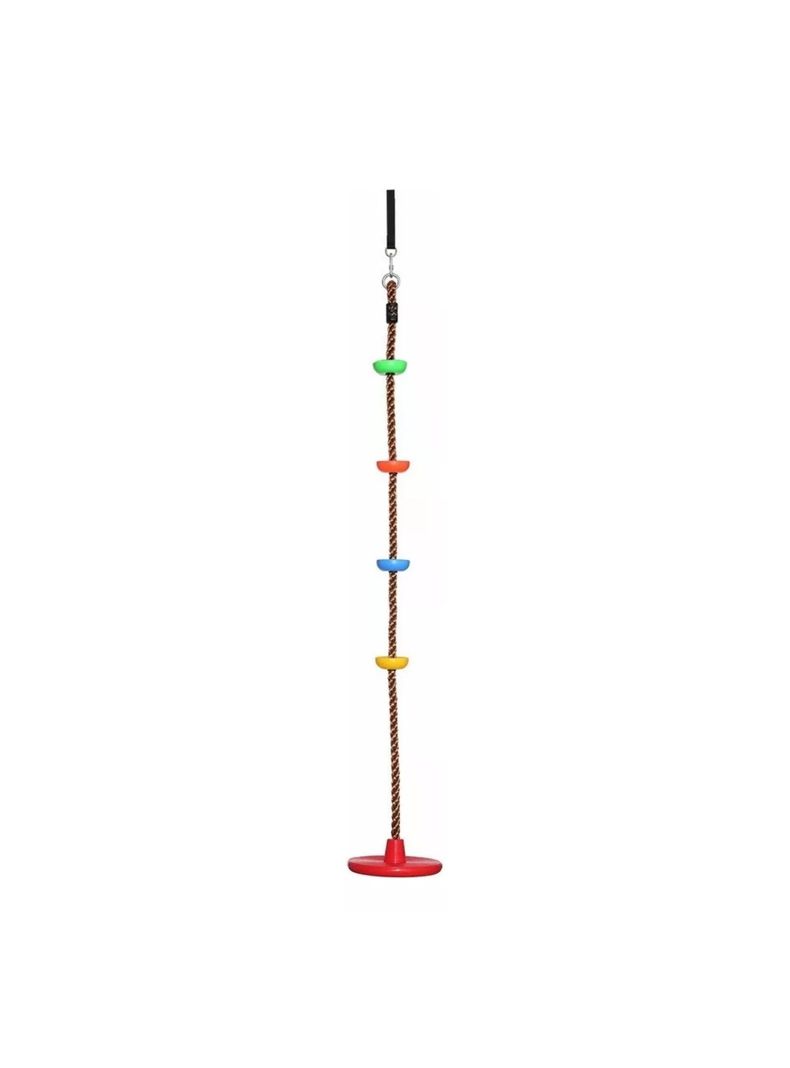 Columpio Mecedor De Escalada Multicolor-1