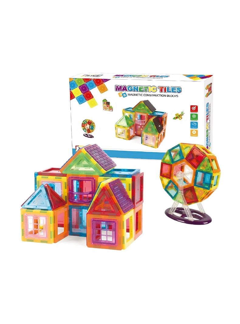 Set De Construcción Magnético Set 70 Piezas-0