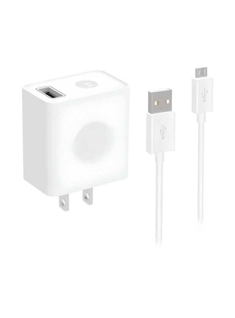 Cargador Motorola Microusb Original Carga Rápida-0