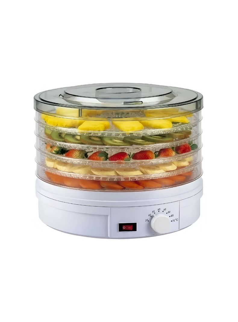 Deshidratador De Alimentos, Frutas Y Verduras Concervas 6242 Color Blanco