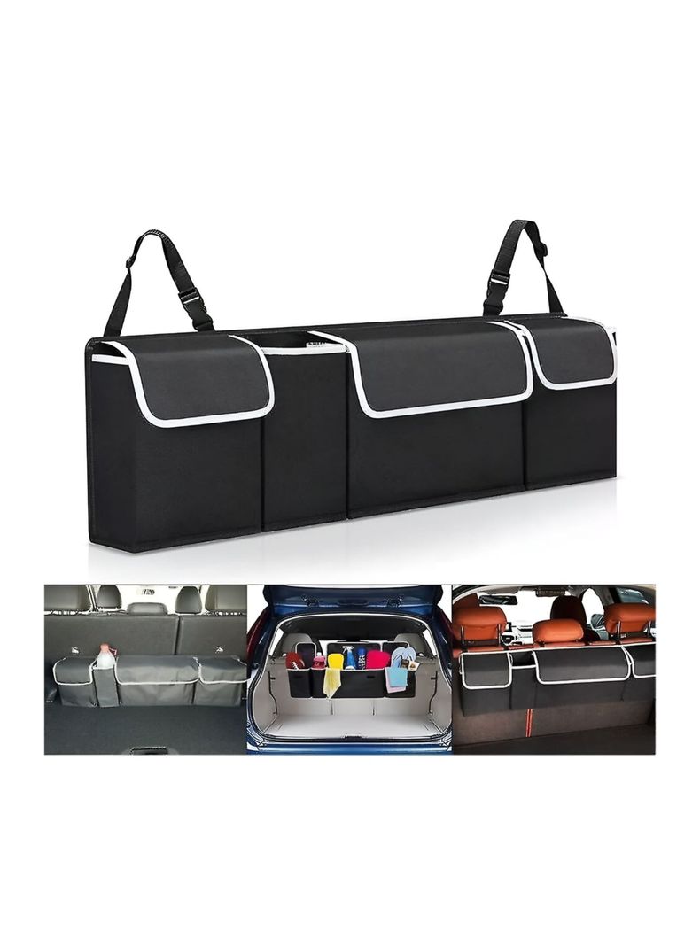 Organizador Respaldo Asiento Maletero Auto Suv Camioneta-0
