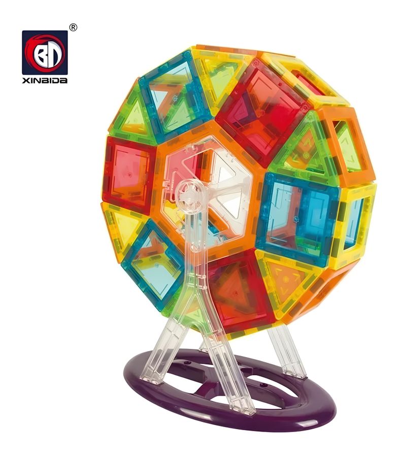 Didáctico Infantil Bloques Magnéticos 106pcs-1