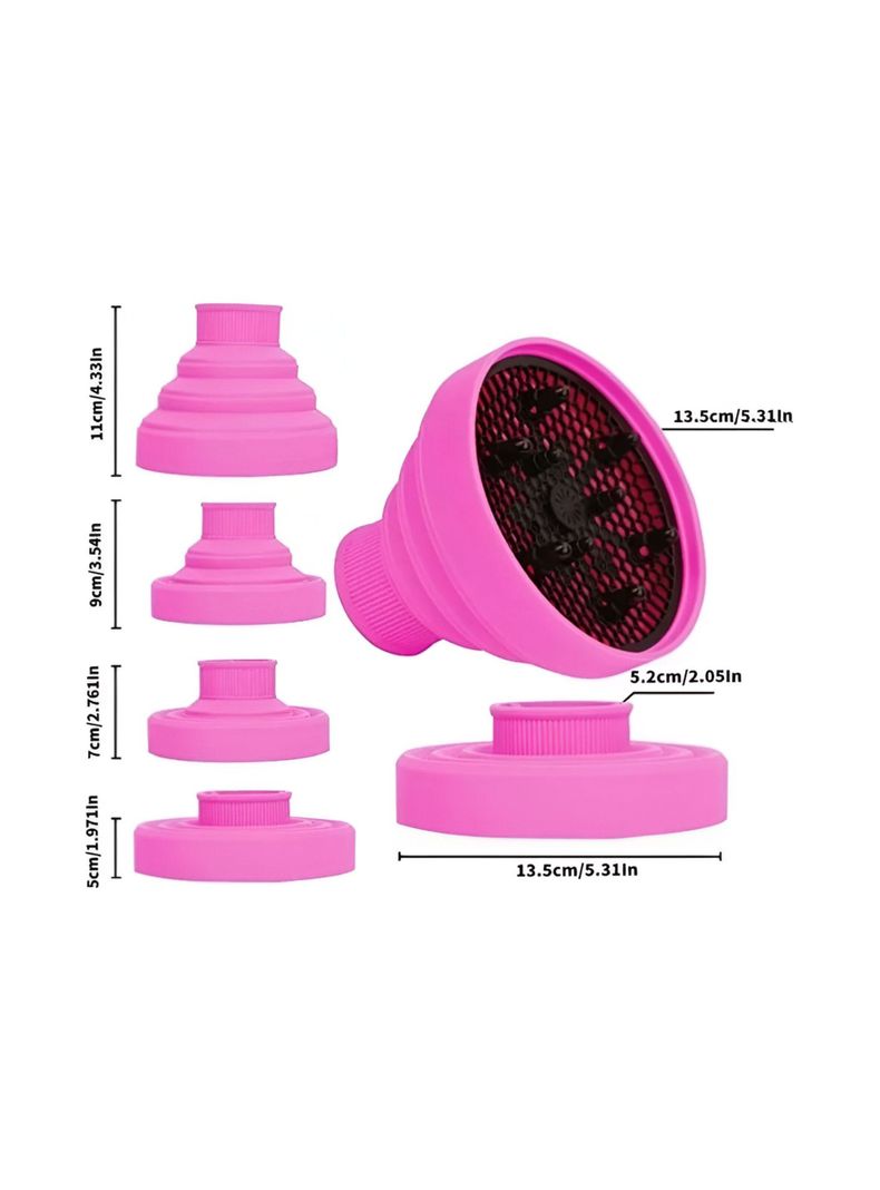 Difusor Cabello De Silicona Plegable-1