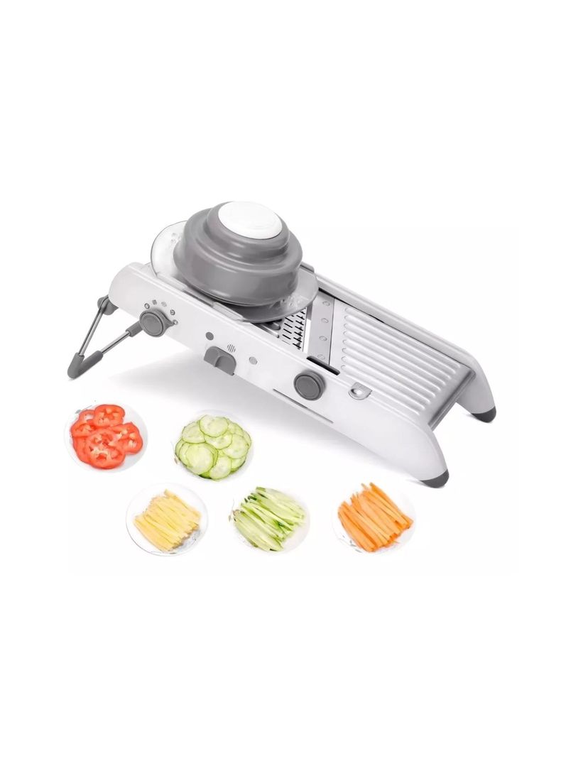 Mandolina Cortador De Verduras Rallador Picatodo Profesional-0