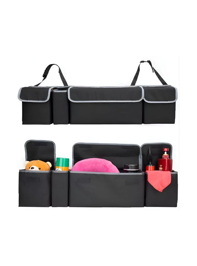 Organizador Respaldo Asiento Maletero Auto Suv Camioneta-0