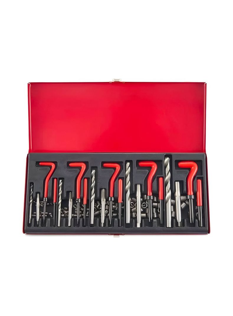 Kit 131 Insertos Helicoil Reparacion Hilos Dañados