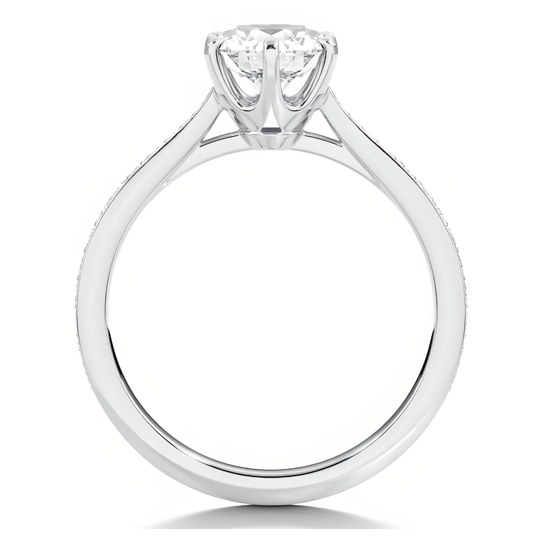 ANILLO DE COMPROMISO BRISA SERENA BOOMZAIR CON MOISSANITA 1.0 CT EN PLATA RODINADA-2