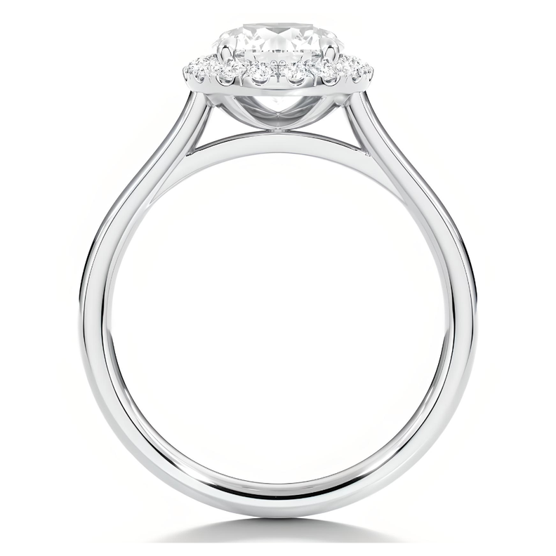 ANILLO DE COMPROMISO HALO BOOMZAIR CON MOISSANITA 1.50 CT EN PLATA RODINADA-2