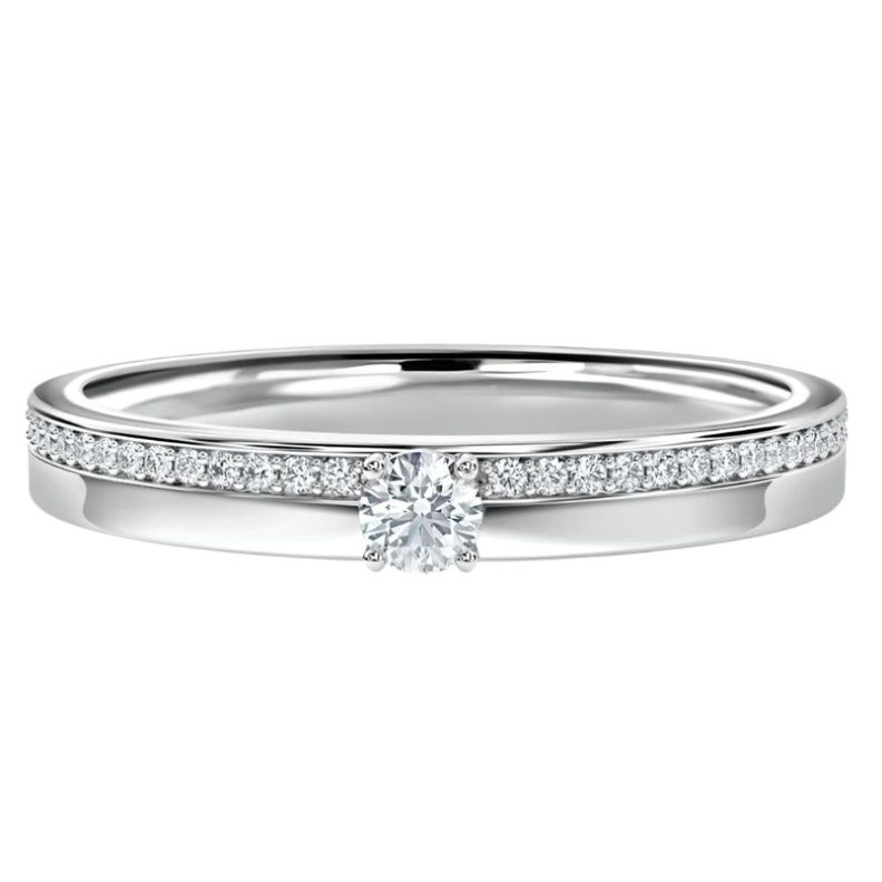 Anillo de compromiso Alma-0