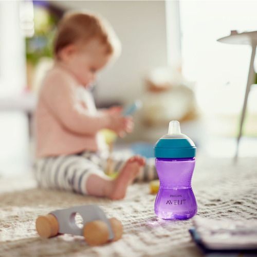 Vaso Con Boquilla Avent Scf802/02 300ml 9m+-4
