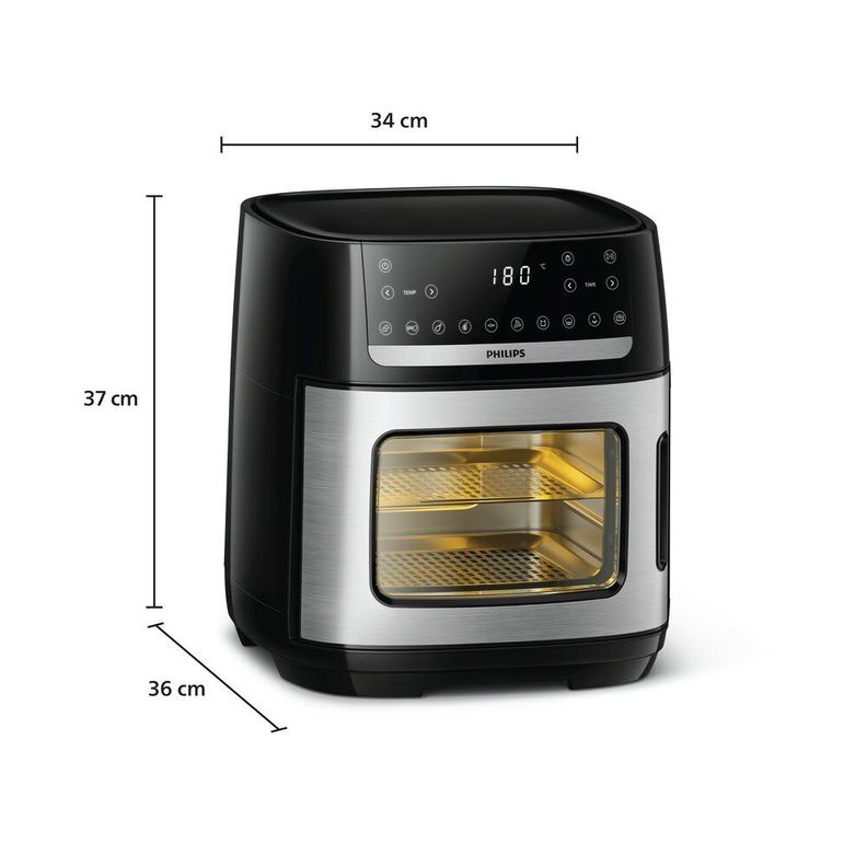 Horno Freidora de Aire Philips AI551/07 12L AirOven-1