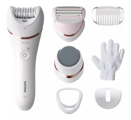 Depiladora Philips Epilator Serie 8000 Bre730/10 Ceramica-0