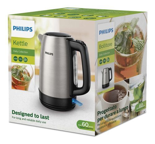 Hervidora De Agua Philips Hd9350/90 1.7l Acero Inoxidable-4