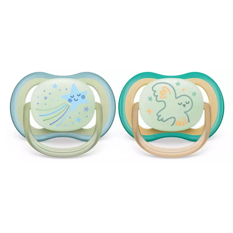 Chupete Philips Avent Ultra Air SCF376/18 Silicona 100%-0