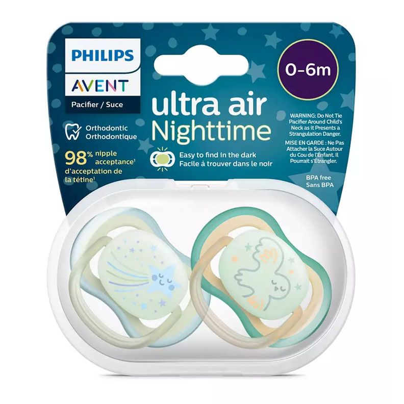 Chupete Philips Avent Ultra Air SCF376/18 Silicona 100%-2