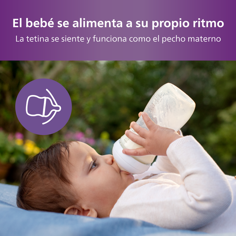Mamaderas Natural Response Philips Avent SCY906/02 3m+ 330ml-2