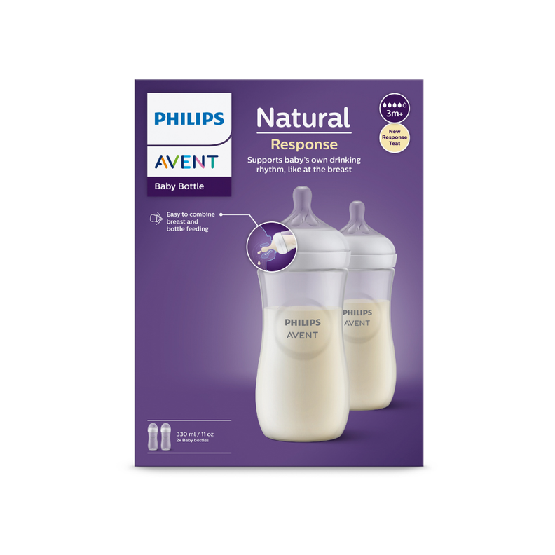 Mamaderas Natural Response Philips Avent SCY906/02 3m+ 330ml-6