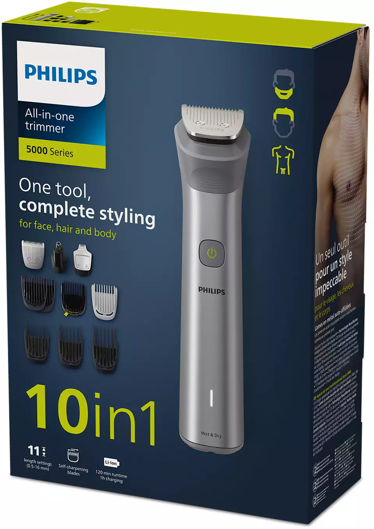 Cortabarba Multigroom Philips MG5920/15 9 en 1 All-in-One-3