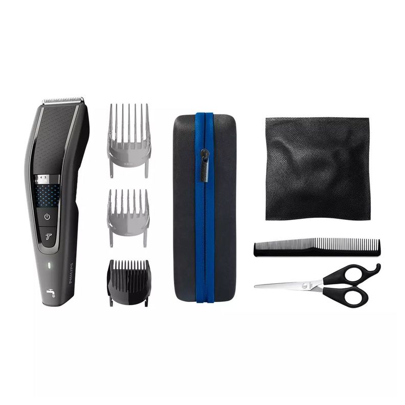 Cortadora Pelo Y Barba Philips Hc7650/15 Cuchillas Acero-0