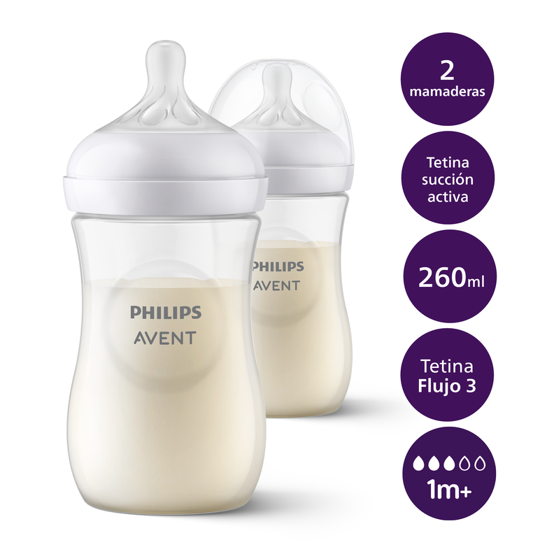 Mamaderas Natural Response Philips Avent SCY903/02 1m+ 260ml-1